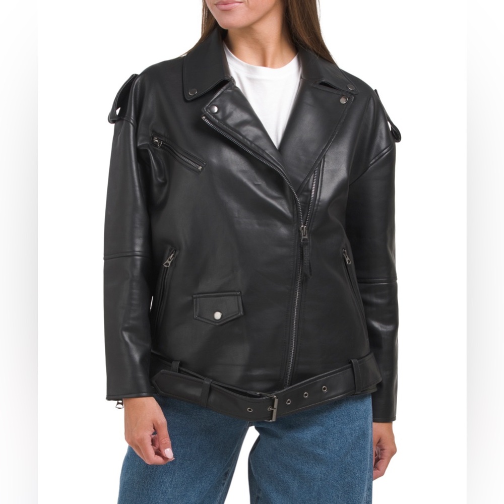 Classic Black Leather Jacket